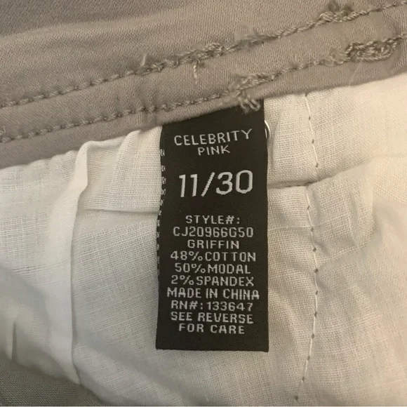 Celebrity Pink Size 11/30 Olive Color Jeans NWT - Picture 7 of 11